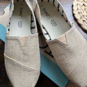 Womens TOMS alpargata natural